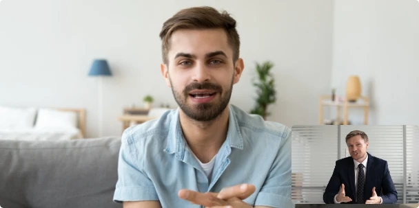 Videocall one-to-one